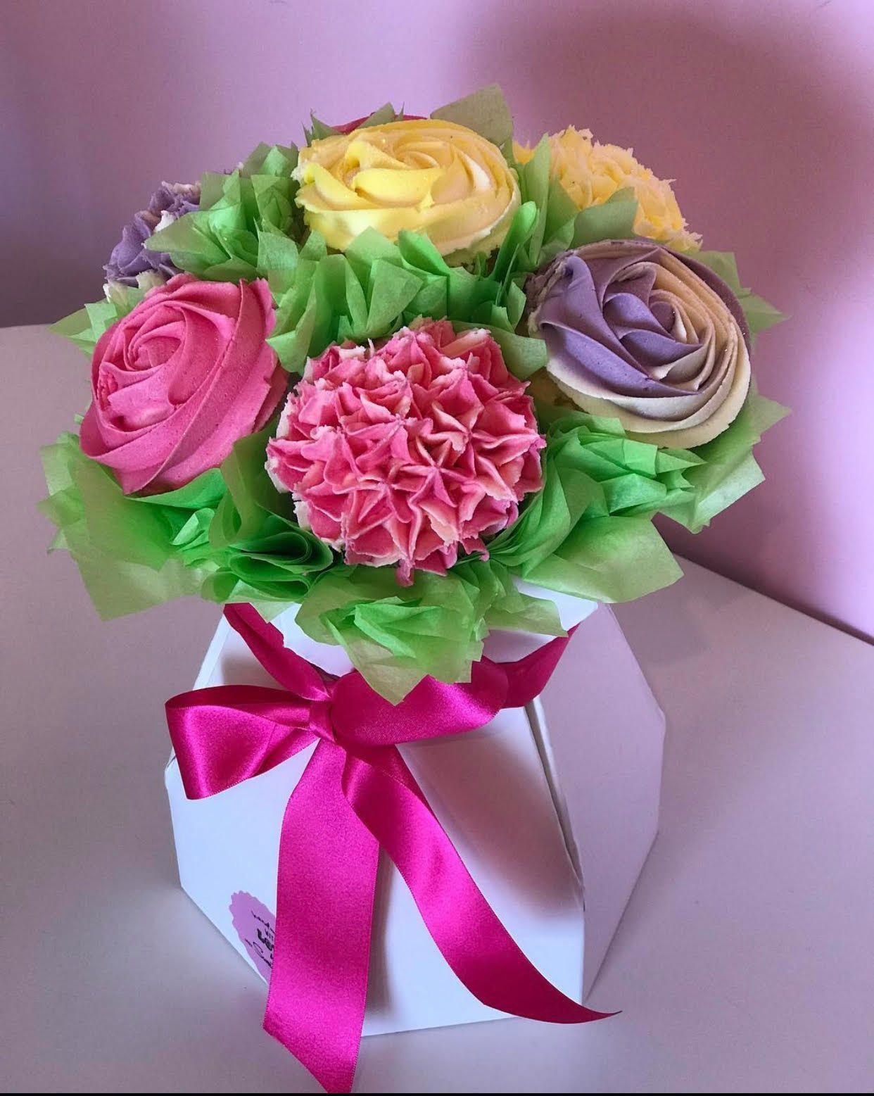 CUPCAKE BOUQUETS To Make Mum's Day!