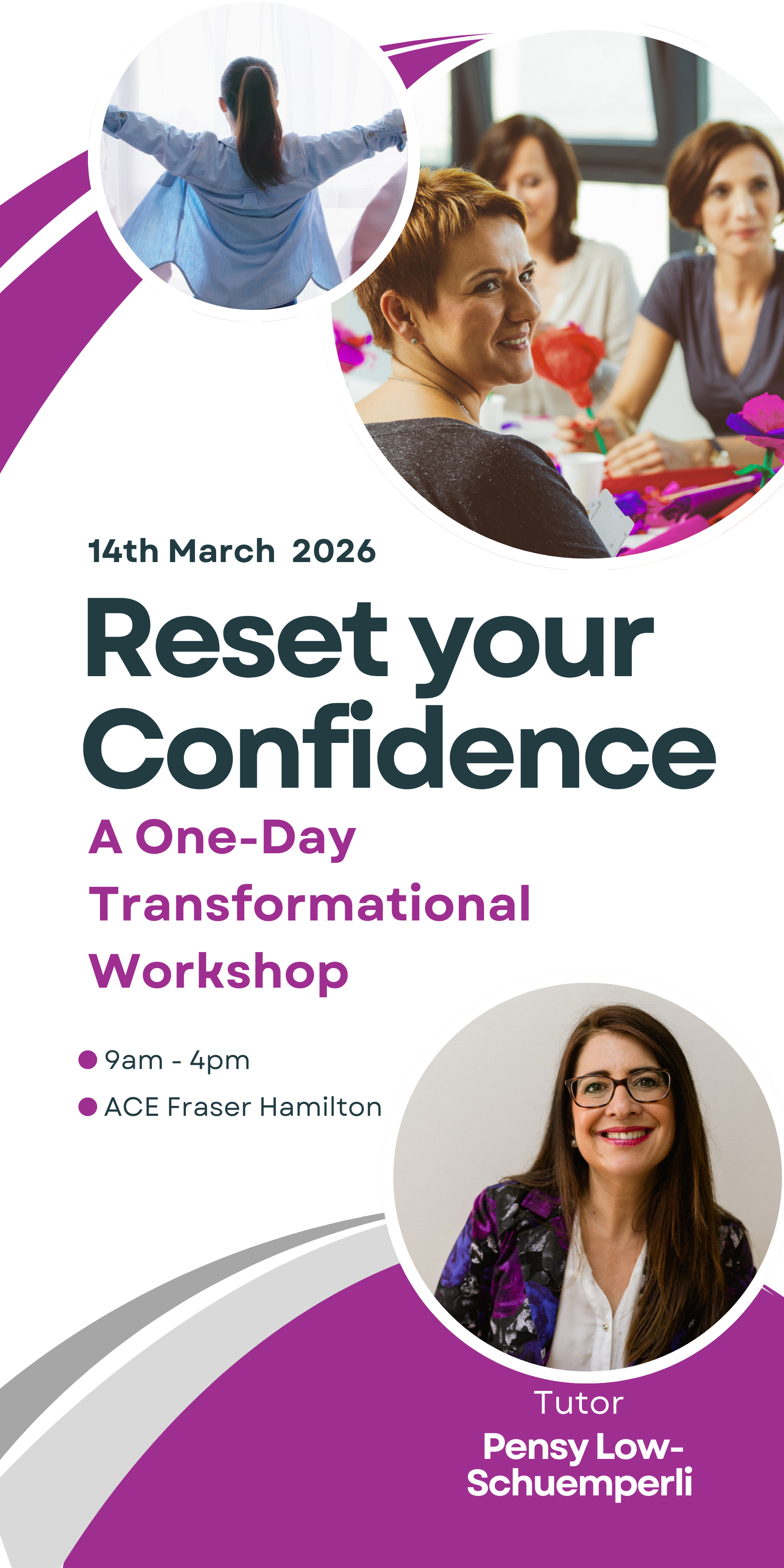 Reset Your Confidence: A One-Day Transformational Workshop 26126